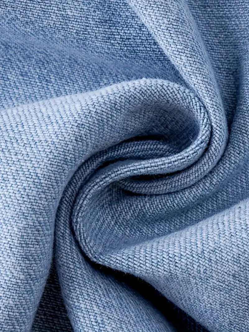 Men'S Trendy Casual Wear- Comfortable Washed Faux Denim Craft Daily Versatile Stylish Faux Denim For Fashionable Guys