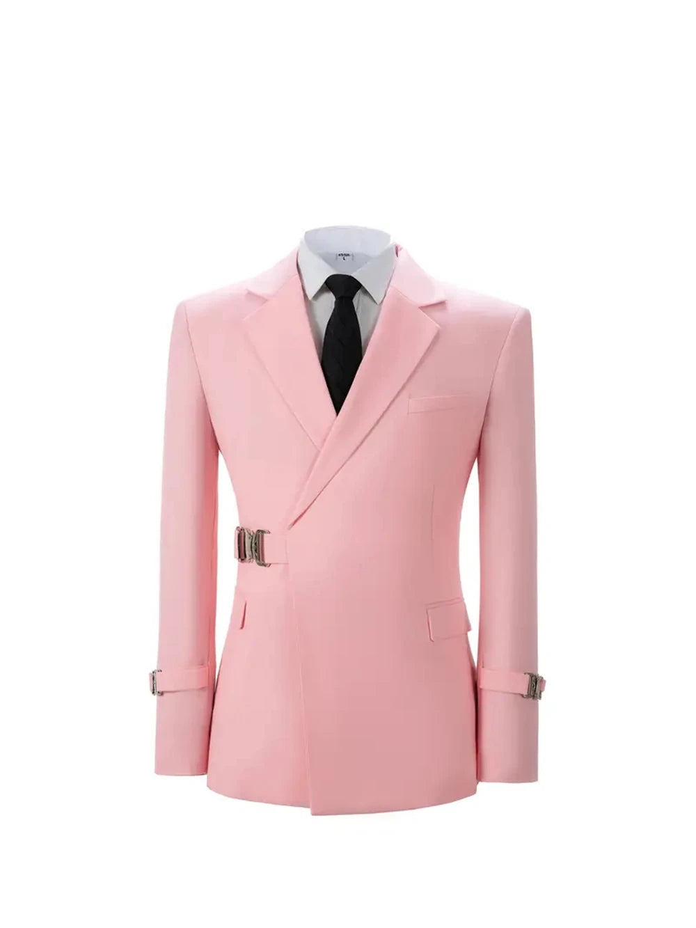 Fashion Men's Suits 2 Pieces Slim Daily Business Formal Fit Men Suits (Blazer+Pants)