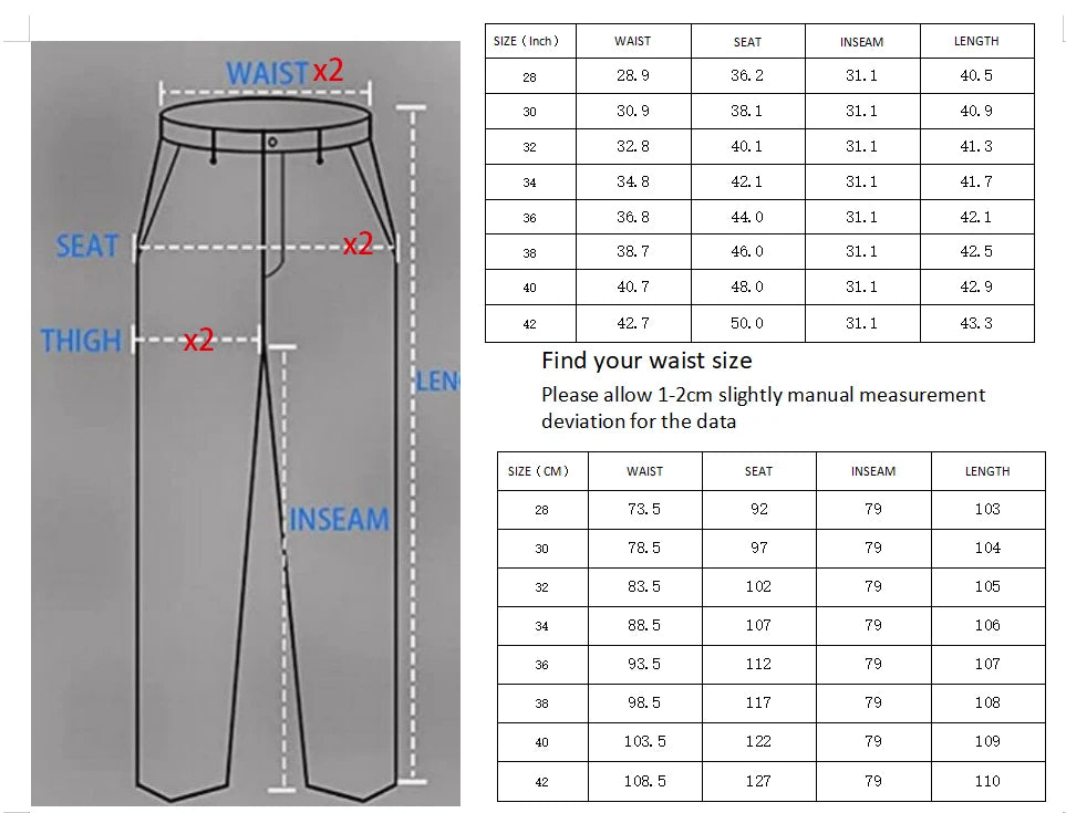 Men's black distressed jeans Men's orange distressed long pants Casual party stretch denim long pants 511