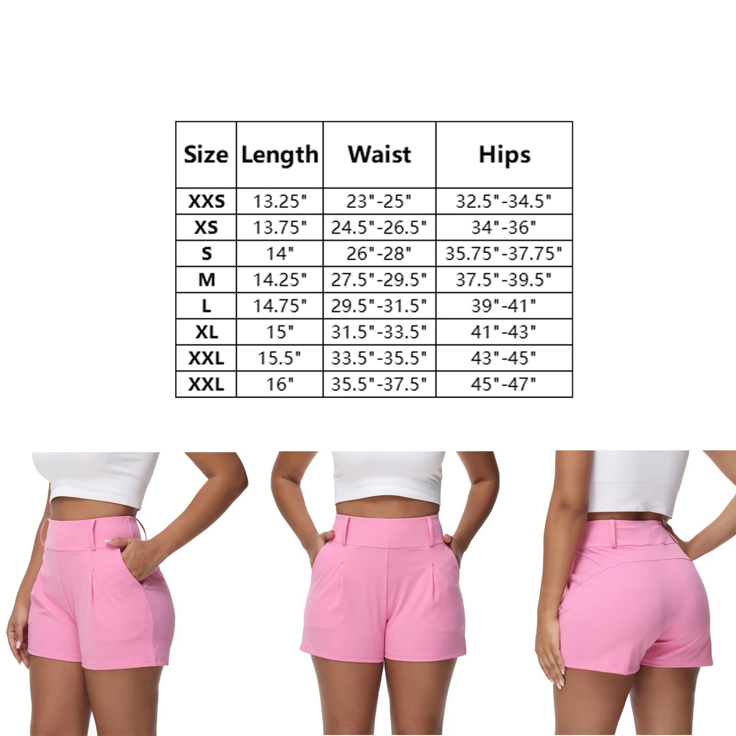 Women's Summer Shorts Casual Joker Gym Yoga Loose Breathable Quick Drying with Pockets for Mobile Phone Running High Waist Short