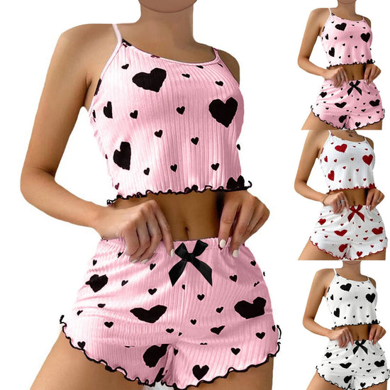 Heart Print Women&