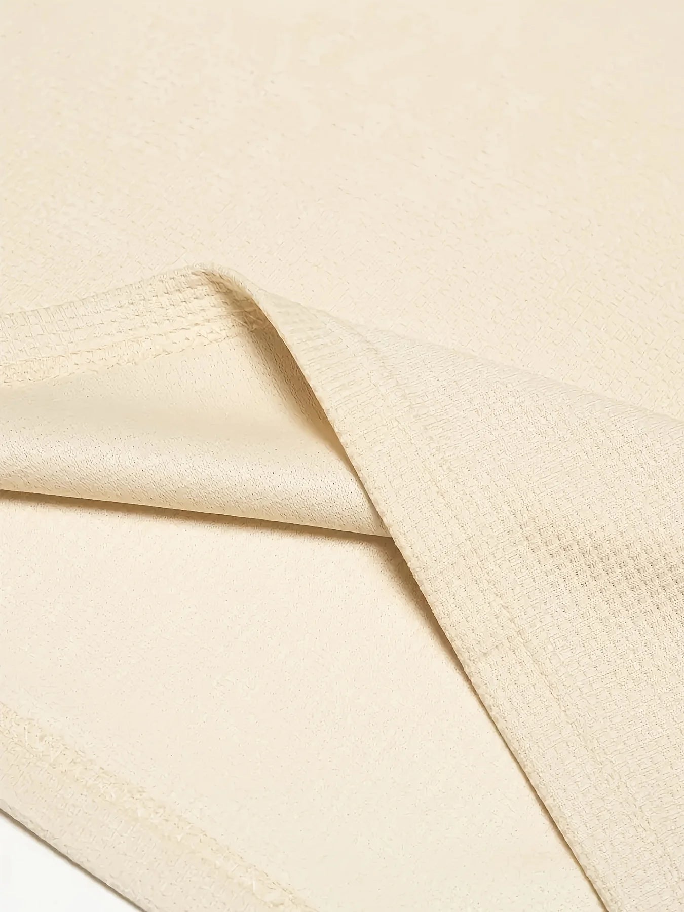 New Men's Solid Color Suit Waffle Lapel Short-sleeved Zipper Long Pants Set - The Best Choice For Casual Wea