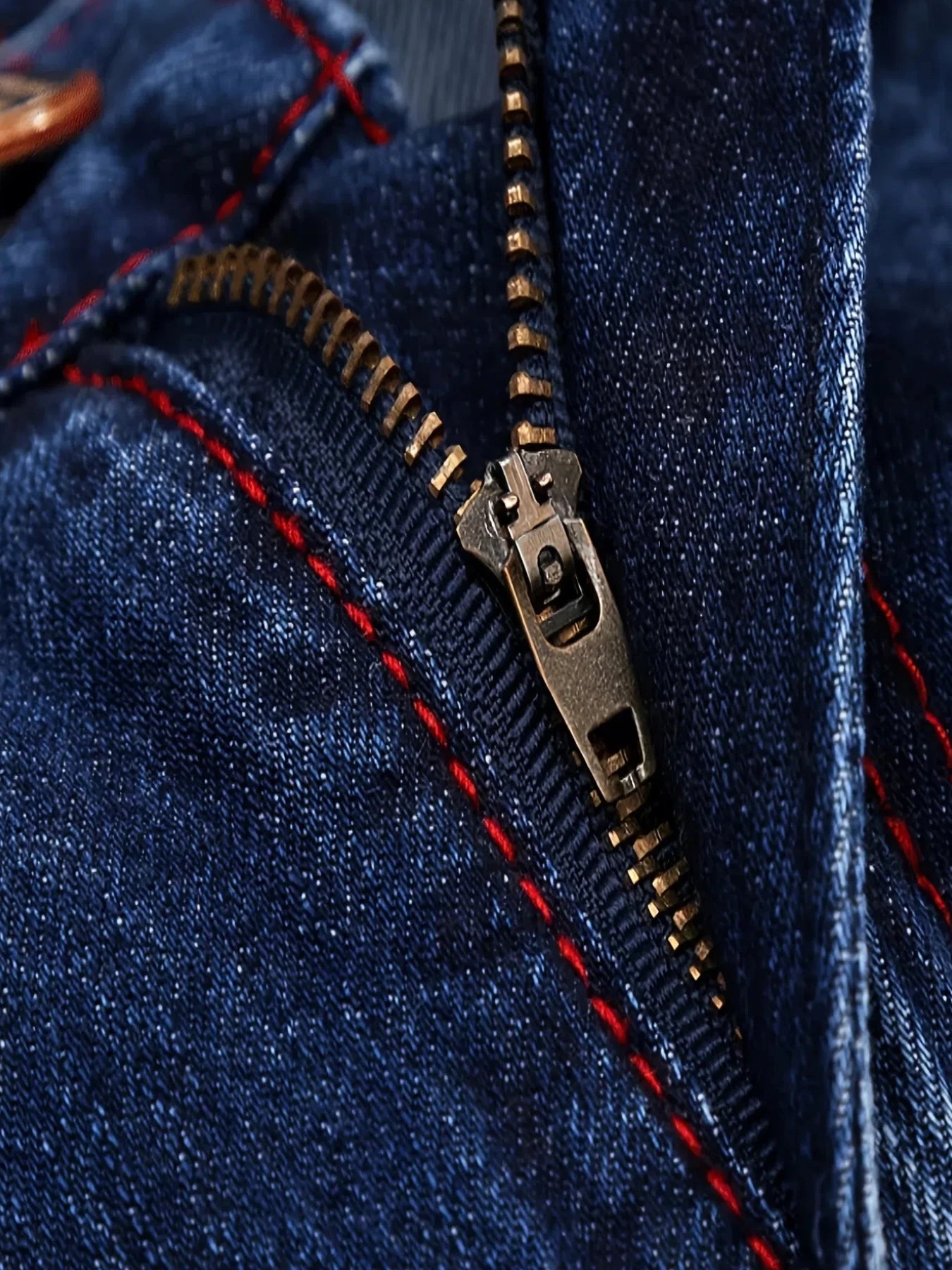 Men's Ripped Straight Jeans For Trendy Men Make Old Motorcycle Pants Jeans