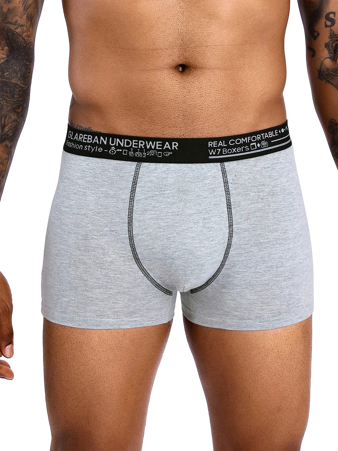 10pcs Pack Cotton Boxers Shorts Mens Underwear for male Briefs Sexy Underpants Slip Breathable Boxing Panties hot Sexis Basic