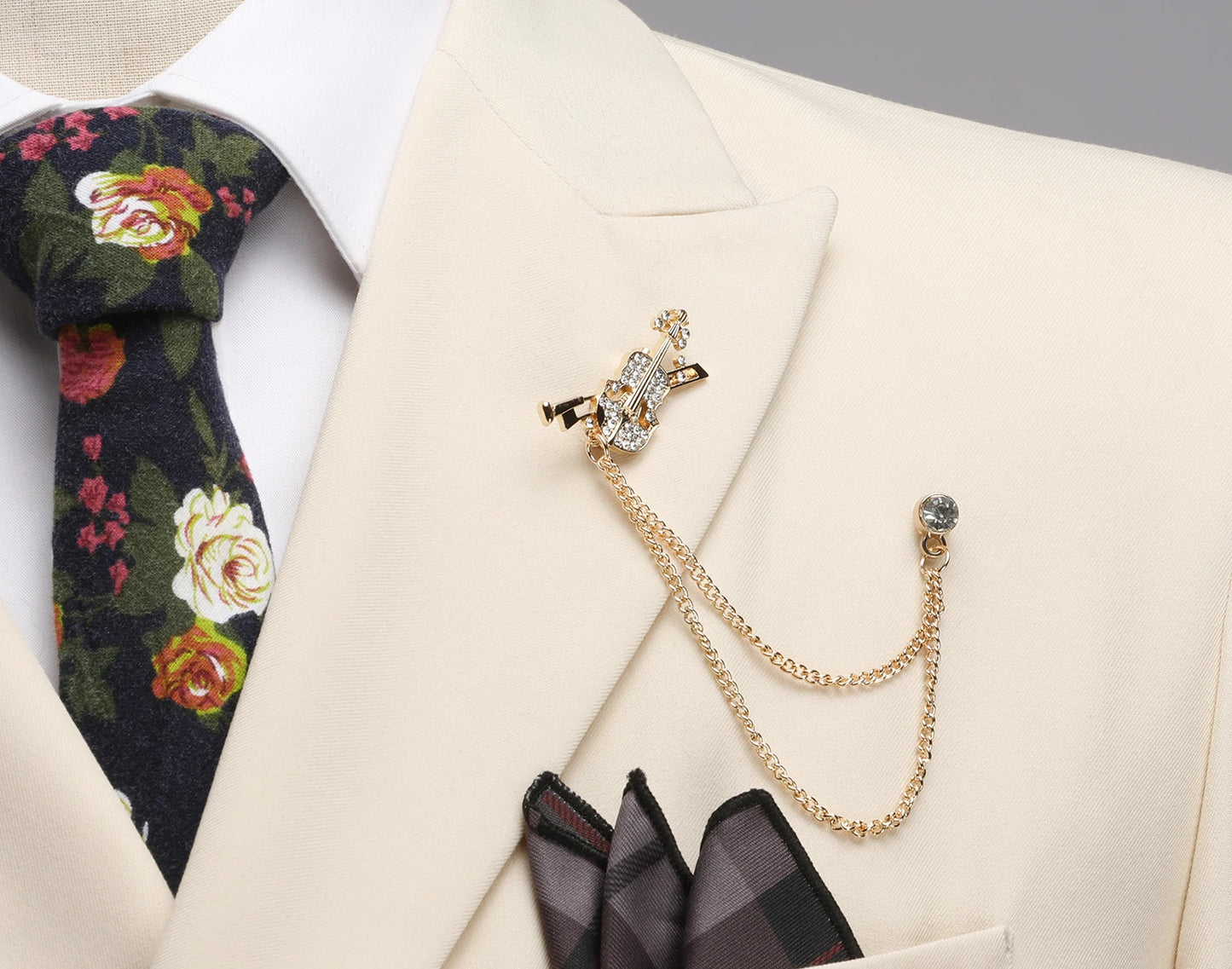 The latest men's solid color suit two-piece set with lapel collar and double breasted buttons for four seasons, men's business s