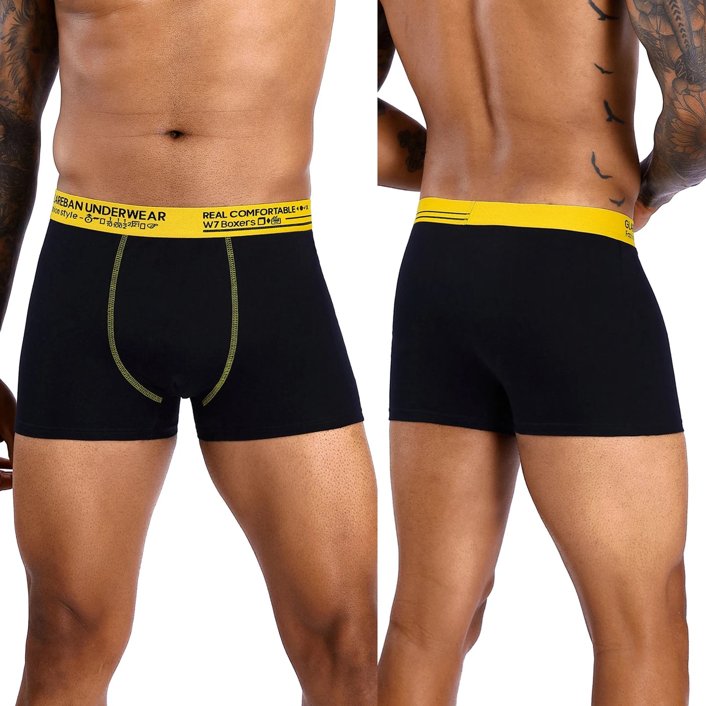 10pcs Pack Cotton Boxers Shorts Mens Underwear for male Briefs Sexy Underpants Slip Breathable Boxing Panties hot Sexis Basic