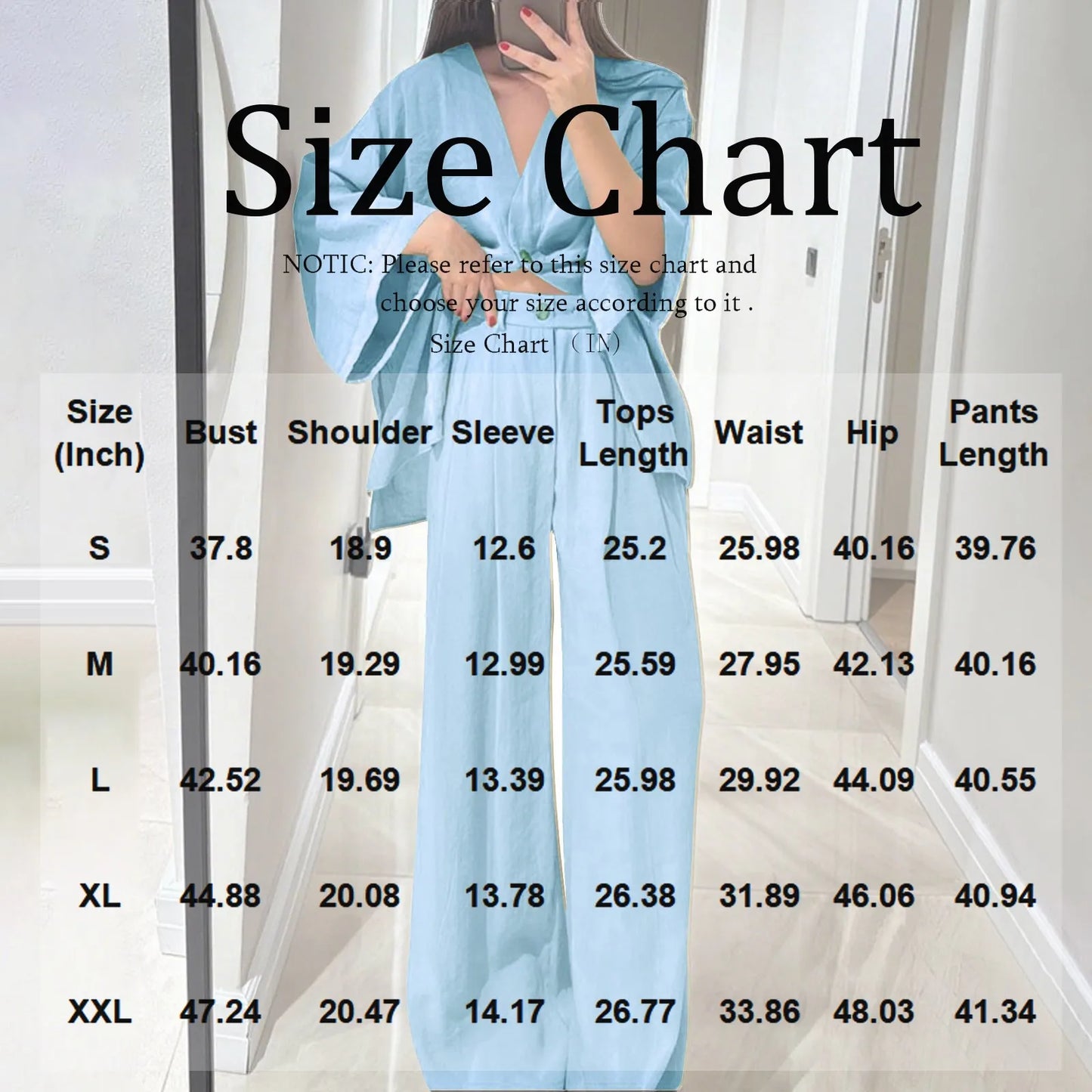 Two Piece Outfits For Women V Neck Button Down Shirt Top And Wide Leg Pants Set Loose Sweatsuits Conjunto Dos Piezas Mujer