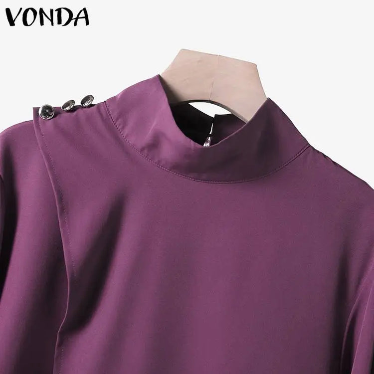 plus size autumn high neck suit