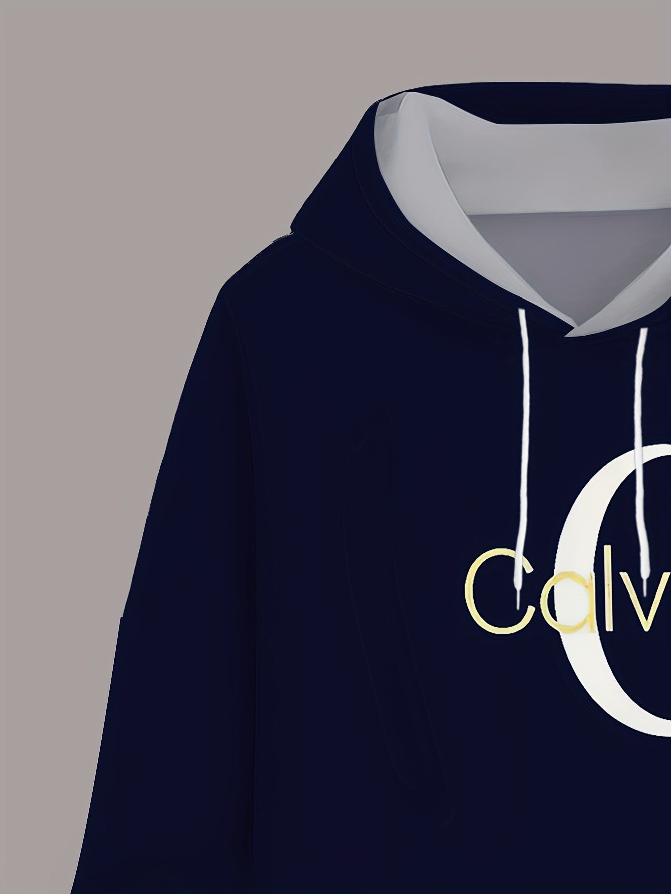 2pcs Men's Plus Casual Polyester Hoodie and Joggers Set with Letter Print, Suitable for Leisure and Outdoor Activities, Spring/Autumn Clothing, PLUS SIZE