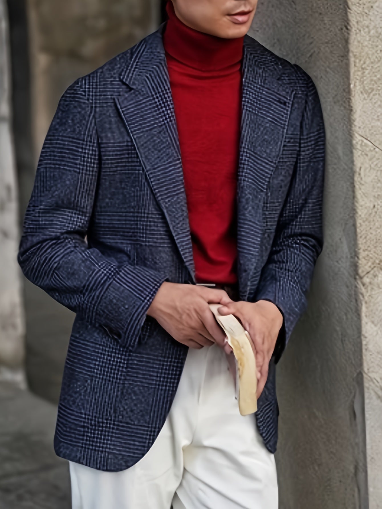 1 Basic Men's Turtleneck Sweater - Solid Color Winter Warm, Stretchy and Breathable, Casual and Formal Elegant Sweater, Black, White, Grey for Casual and Formal Occasions