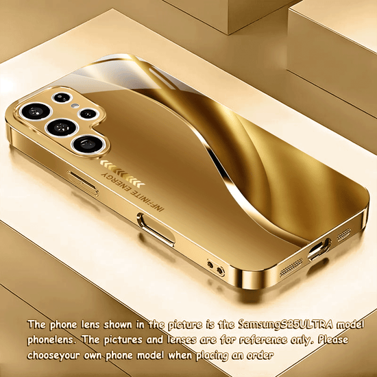 Phone Case: Creative Premium Gradient Line Pattern Electroplated New Phone Case Suitable for Galaxy A52/A53/A55/Note 10+/Note 20//Note 20 Ultra/S21/S21+/S21 Ultra/S22/S22+/S22 Ultra/ S23/S24/S24 Plus/S24 Ultra/S25/S25 Plus/S2