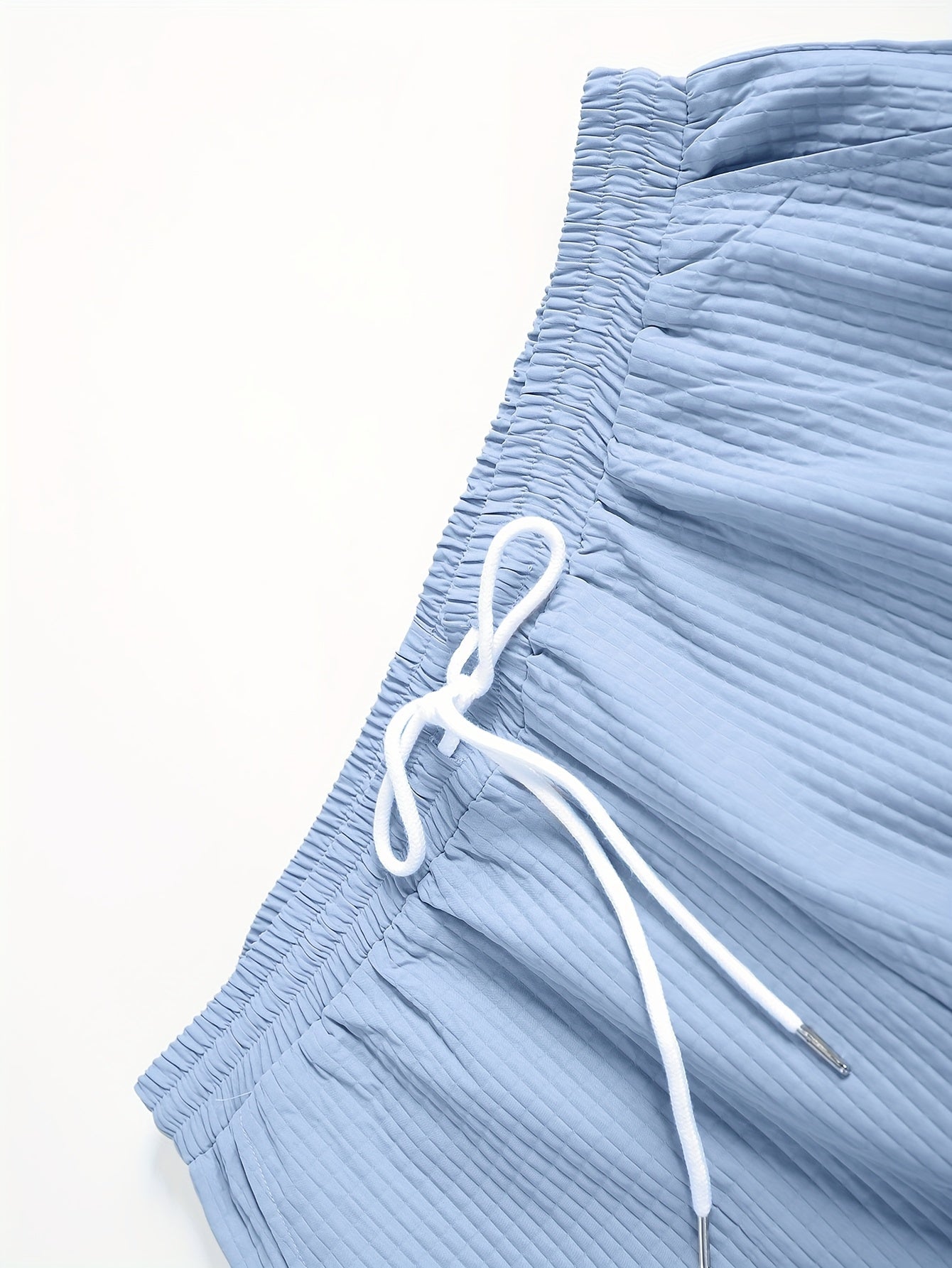 Large Size Men's Casual Long Sleeve Shirt and Trousers Set, PLUS SIZE