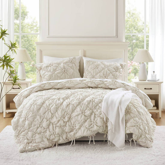 3PCS Full/Queen Comforter Set